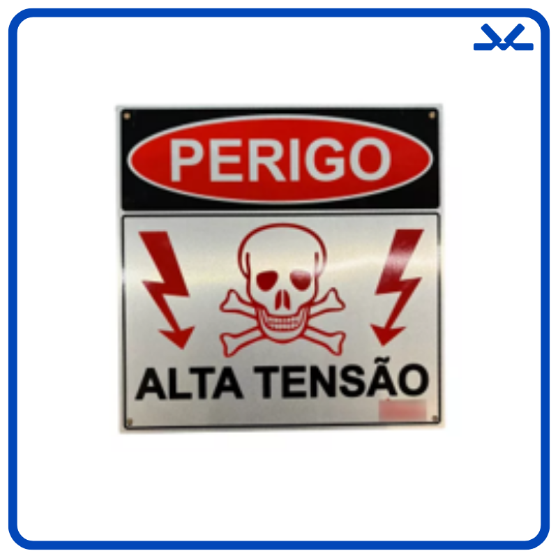 PLACA ADVERTÊNCIA